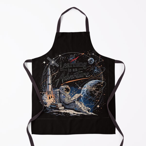 Item preview, Learning Is An Adventure – Space Explorer NASA Style designed and sold by KSz2026.