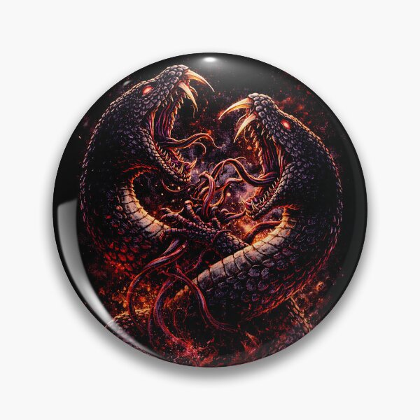 Item preview, Twin Venom Serpents designed and sold by MKDSN.