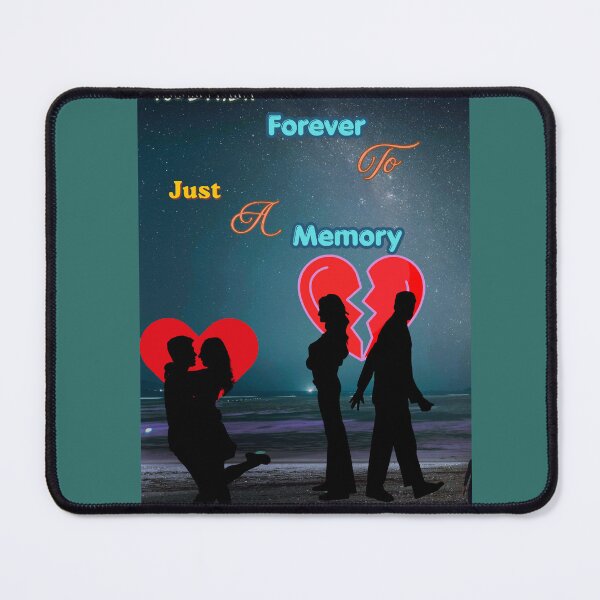 Item preview, ​Together Forever To A Memory Emotional Love Art designed and sold by sisterthreein.