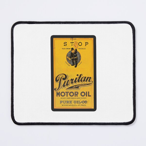 Item preview, Vintage Puritan Motor Oil  designed and sold by QuayTradingCo.