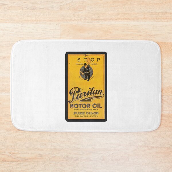 Item preview, Vintage Puritan Motor Oil  designed and sold by QuayTradingCo.