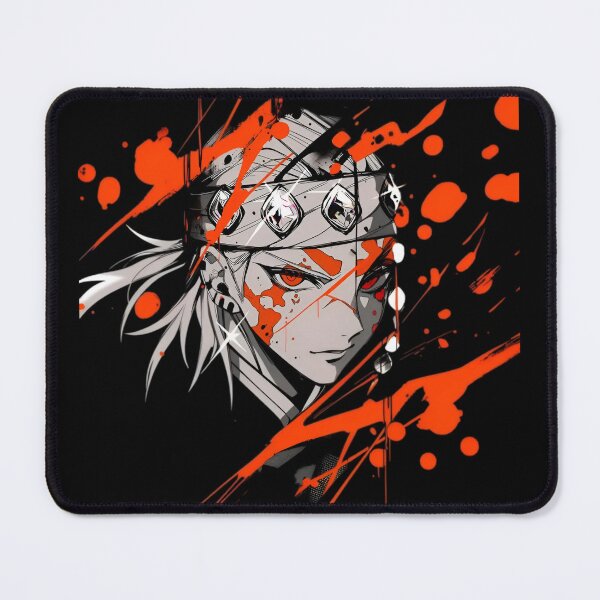 Item preview, Tengen Uzui Neon Blood Splash Aesthetic Anime Art designed and sold by Dyan4.