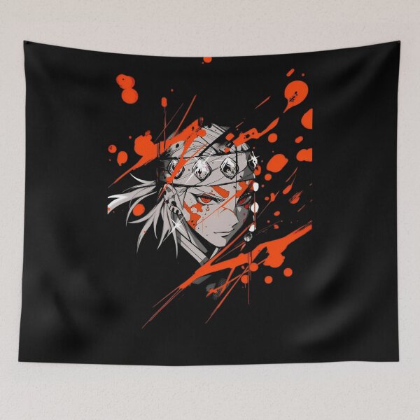 Item preview, Tengen Uzui Neon Blood Splash Aesthetic Anime Art designed and sold by Dyan4.