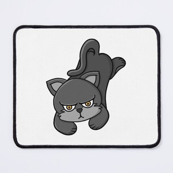 Item preview, Grouchy Grey Cat designed and sold by shopdiego.