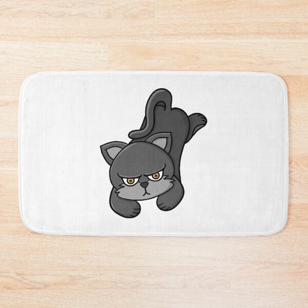 Item preview, Grouchy Grey Cat designed and sold by shopdiego.