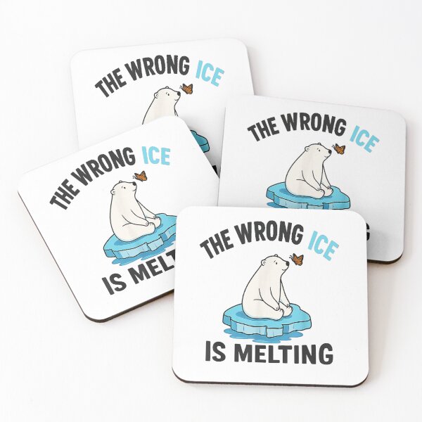 Item preview, the wrong ice is melting | Abolish ICE , designed and sold by waikibi ⭐⭐⭐⭐⭐.
