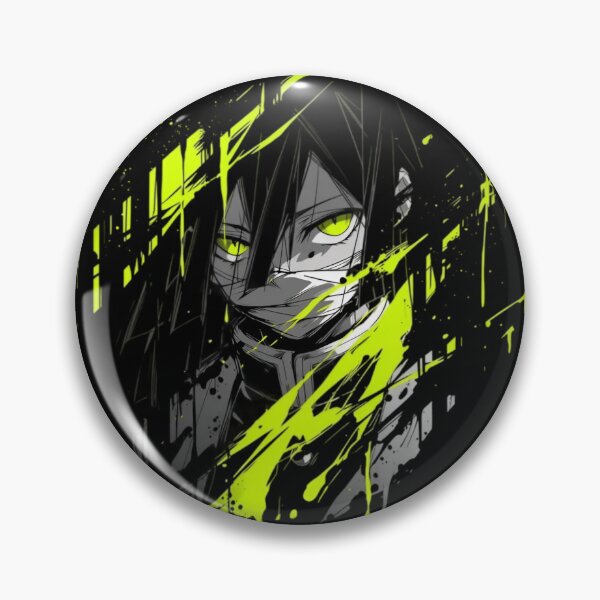 Item preview, Obanai Iguro Neon Toxic Splash Aesthetic Anime Art designed and sold by Dyan4.