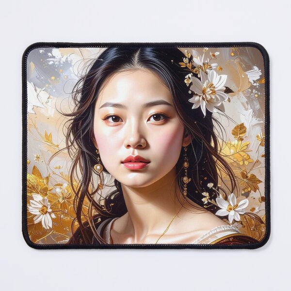 Item preview, Artistic Asian Woman Soft Portrait designed and sold by BetweenForms.