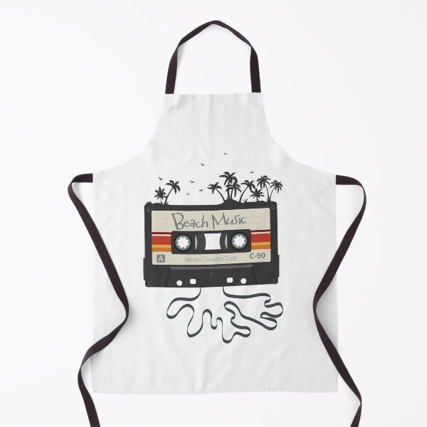 Item preview, 80s Beach Music Cassette Tape Vintage Retro Summer Vibes designed and sold by SaltCreatives.