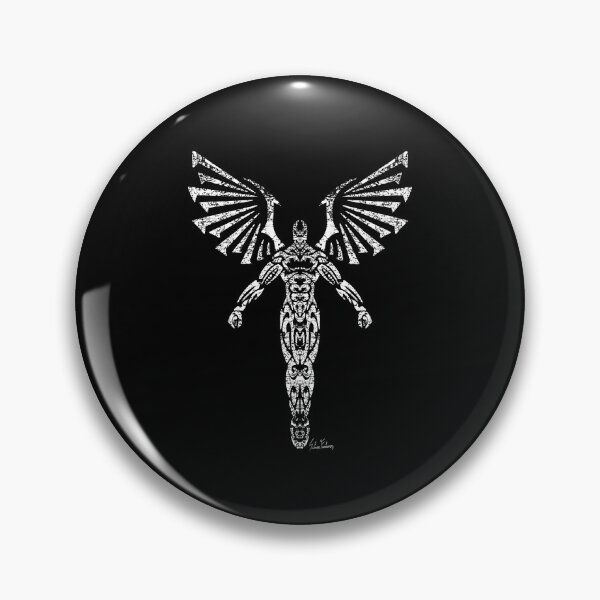 Item preview, Élite Silver Tribal Angel designed and sold by SilverFantasy.