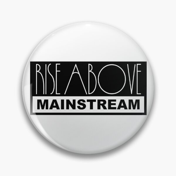 Item preview, Rise Above Mainstream – Anti Establishment Nonconformist Inspirational Independent Thinker designed and sold by WilderRoads.