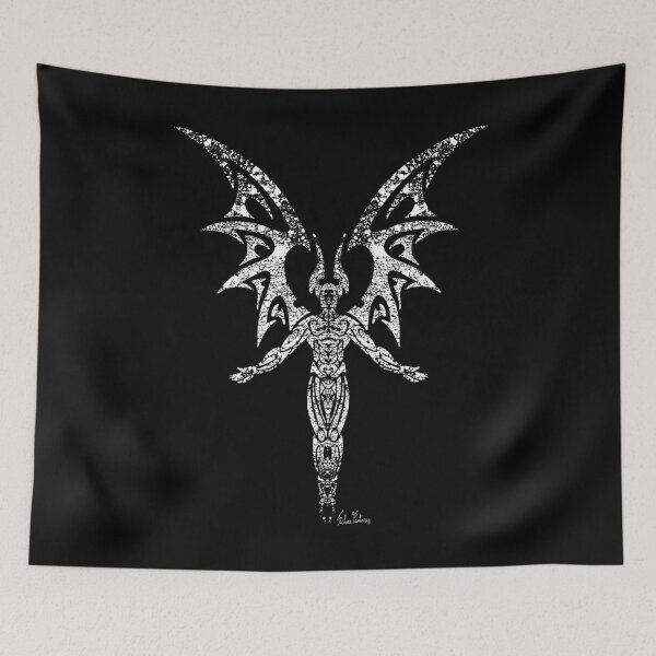 Item preview, Élite Silver Tribal Demon designed and sold by SilverFantasy.