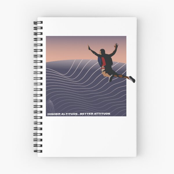 Item preview, Higher Altitude Better Attitude Adventure Hiking  designed and sold by RKDesignVault99.