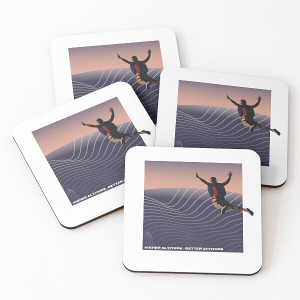 Item preview, Higher Altitude Better Attitude Adventure Hiking  designed and sold by RKDesignVault99.
