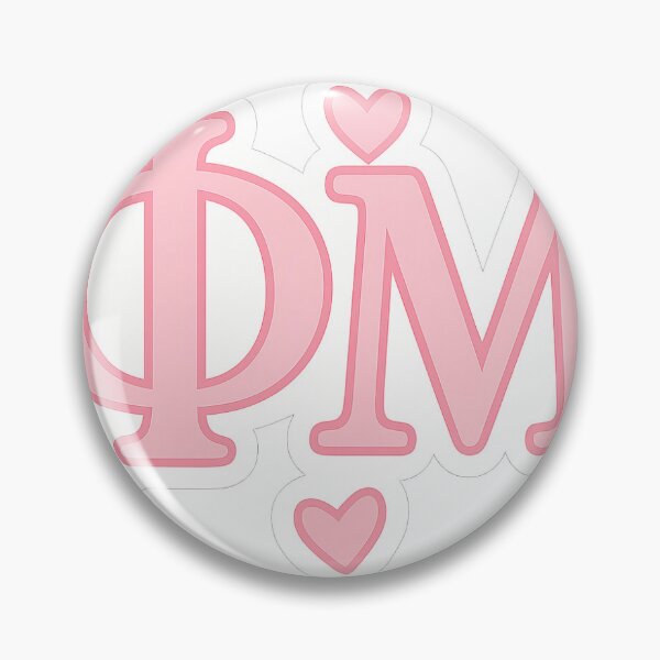 Item preview, Phi Mu Sticker designed and sold by BenjiBPrint.