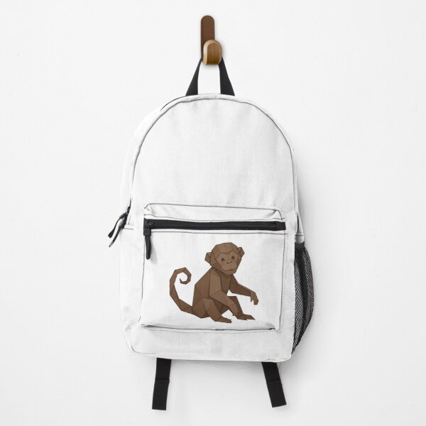 Item preview, Kraft Paper Monkey – Cardboard Style Monkey Sticker for Designers designed and sold by bsbd-action.
