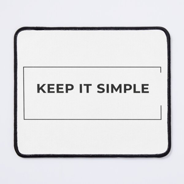 Item preview, Keep It Simple Minimal Typography Frame designed and sold by Wolf Creator.