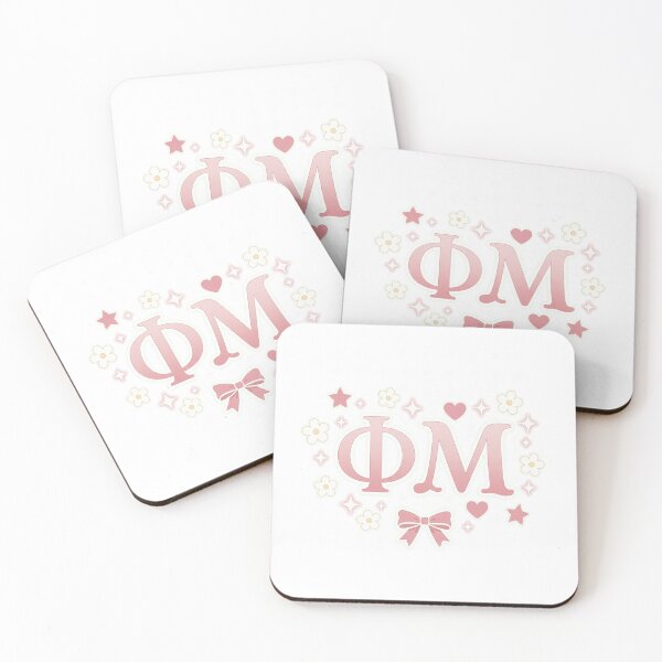 Item preview, Phi Mu Sticker designed and sold by BenjiBPrint.