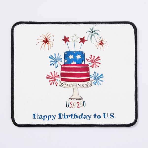 Item preview, USA Birthday Cake designed and sold by Road Home Quilting.