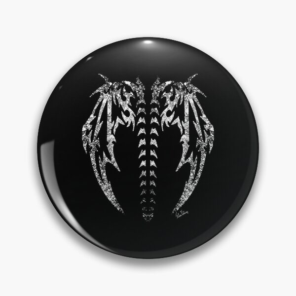 Item preview, Élite Silver Tribal Demon Wings designed and sold by SilverFantasy.