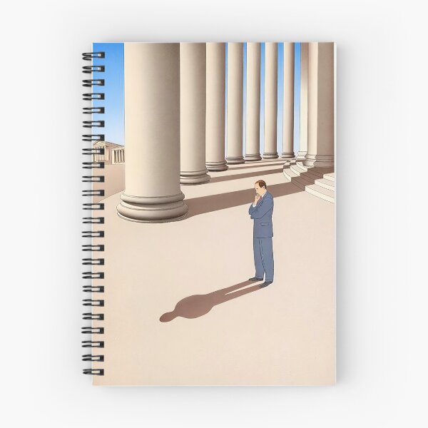 Item preview, Surreal Minimalist Art Inspired by Guy Billout, Conceptual Illustration Style designed and sold by Bondira-Spono.