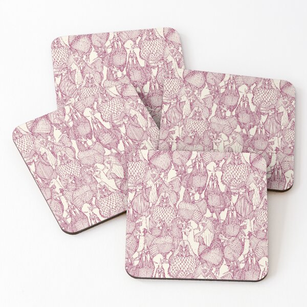 Item preview, just chickens cherry pearl designed and sold by scrummy.