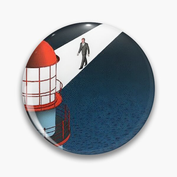 Item preview, Surreal Minimalist Art Inspired by Guy Billout, Conceptual Illustration Style designed and sold by Bondira-Spono.