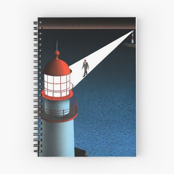 Item preview, Surreal Minimalist Art Inspired by Guy Billout, Conceptual Illustration Style designed and sold by Bondira-Spono.
