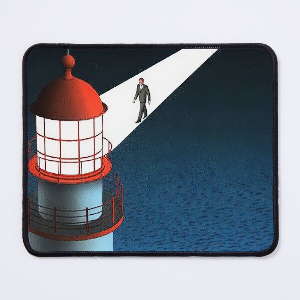 Item preview, Surreal Minimalist Art Inspired by Guy Billout, Conceptual Illustration Style designed and sold by Bondira-Spono.