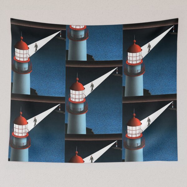 Item preview, Surreal Minimalist Art Inspired by Guy Billout, Conceptual Illustration Style designed and sold by Bondira-Spono.