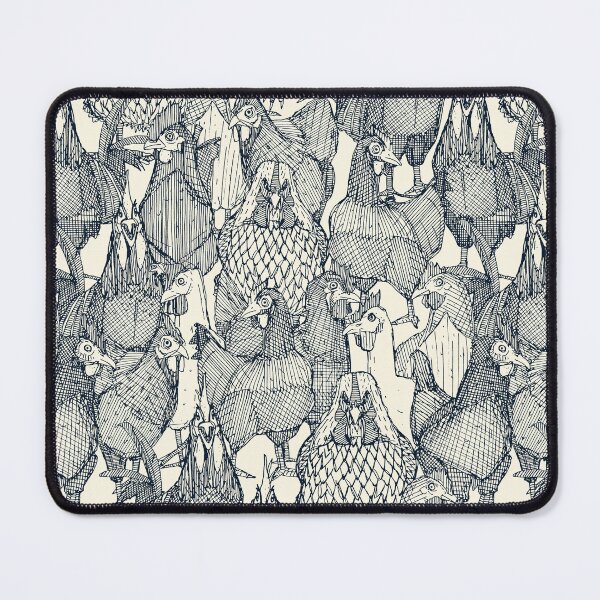 Item preview, just chickens indigo pearl designed and sold by scrummy.