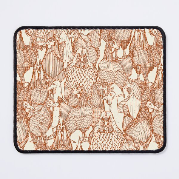 Item preview, just chickens rust pearl designed and sold by scrummy.