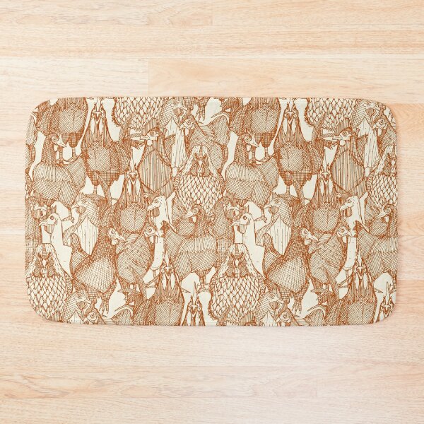 Item preview, just chickens rust pearl designed and sold by scrummy.