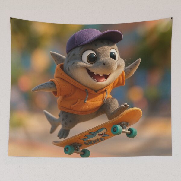 Item preview, Skater Spiny Dogfish Shark designed and sold by Sillytoe.