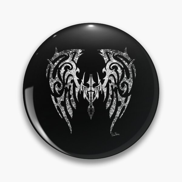 Item preview, Élite Silver Tribal Angel Wings designed and sold by SilverFantasy.