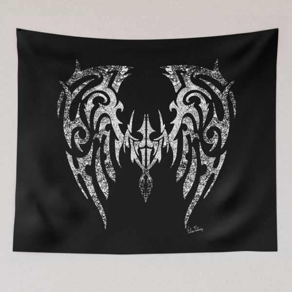 Item preview, Élite Silver Tribal Angel Wings designed and sold by SilverFantasy.