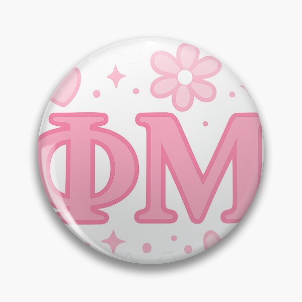 Item preview, Phi Mu Sticker designed and sold by BenjiBPrint.