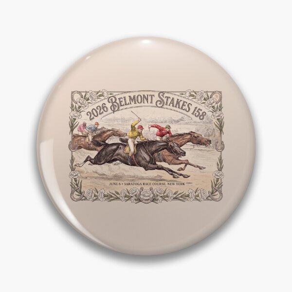 Item preview, 2026 Belmont Stakes Vintage Style Horse Racing Gifts designed and sold by Ginny Luttrell.