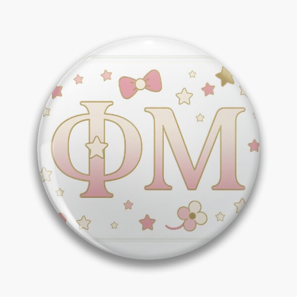 Item preview, Phi Mu Sticker designed and sold by BenjiBPrint.