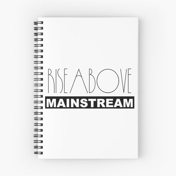 Item preview, Rise Above Mainstream –Nonconformist Anti Establishment Resistance Independent Thinker designed and sold by WilderRoads.