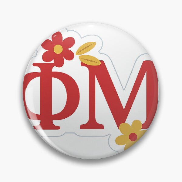Item preview, Phi Mu Sticker designed and sold by BenjiBPrint.