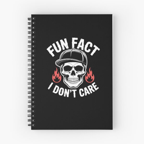 Item preview, Fun Fact I Don't Care Funny Skeleton Sarcastic Adult Humor designed and sold by Dressed For  Duty.