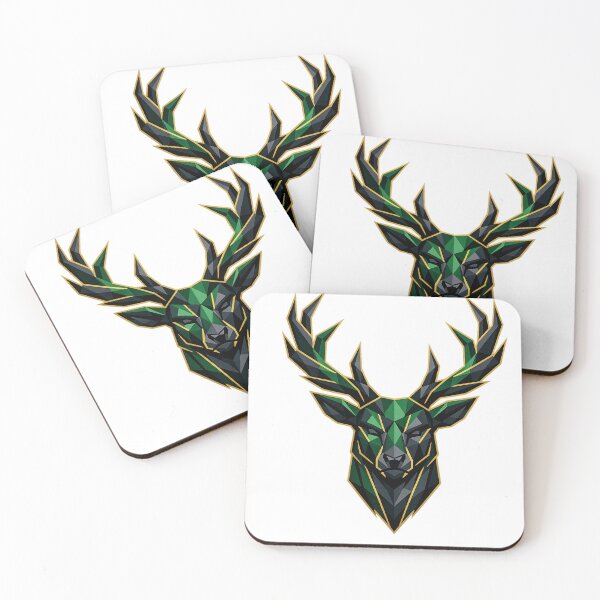 Item preview, Geometric Deer Head Nature Design designed and sold by Verdezeus86 .
