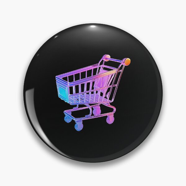 Item preview, Neon Gradient E-commerce Shopping Cart  designed and sold by Creatby7030.