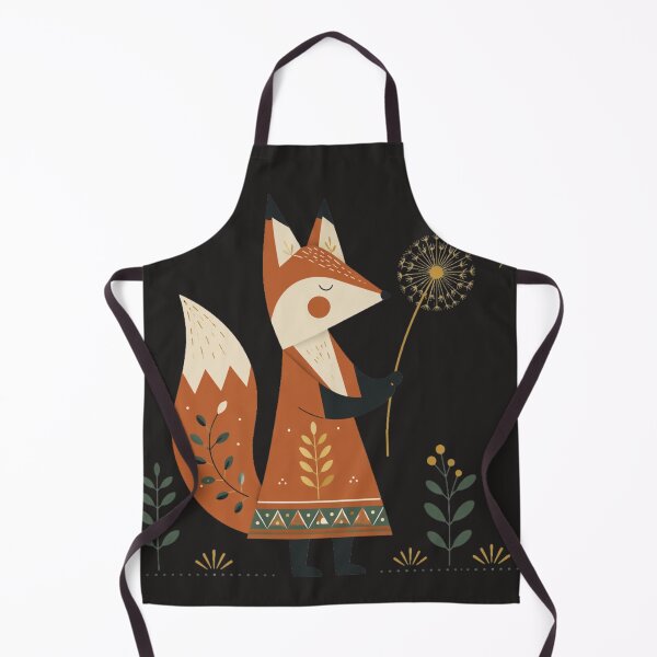 Item preview, Minimalist Scandinavian Fox Art - Cute Boho Woodland Fox designed and sold by Artyoka.
