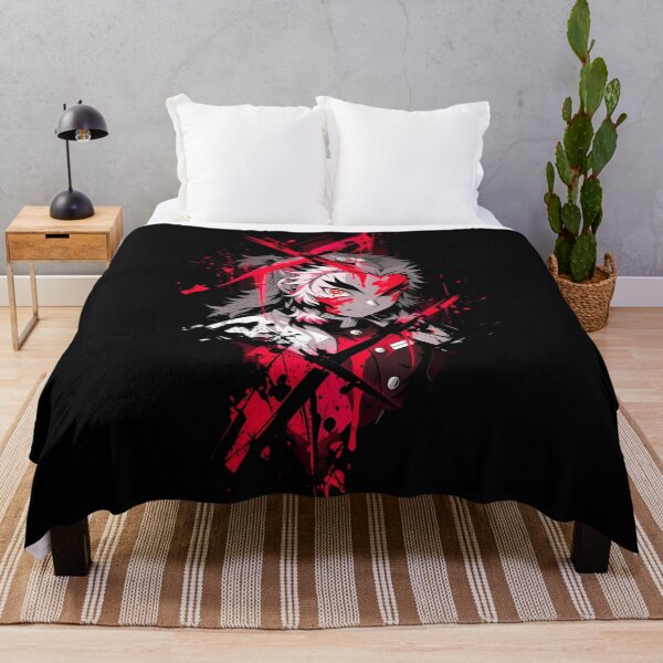 Item preview, Kyojuro Rengoku Blood Splash Anime Art – Demon Slayer Aesthetic Design designed and sold by Dyan4.