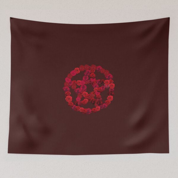 Item preview, Pentacle of Red Roses designed and sold by PopBubbleShop.