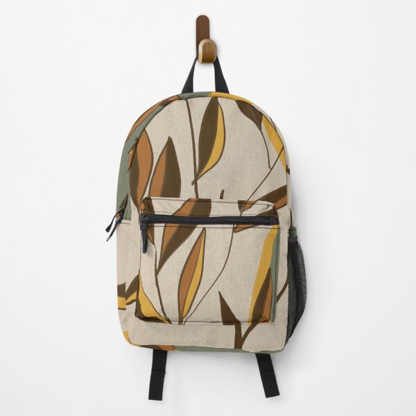 Item preview, Modern Boho Botanical Wall Art – Minimalist Earth Tone Leaf Illustration designed and sold by Chadstudio.