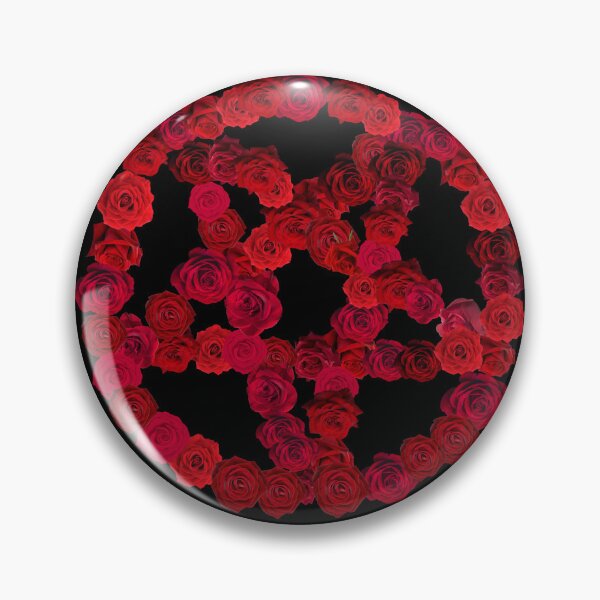 Item preview, Pentagram of Red Roses designed and sold by PopBubbleShop.
