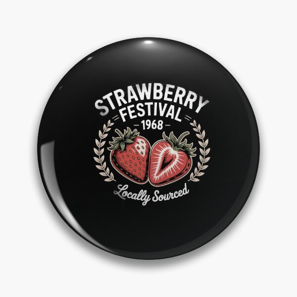 Item preview, Strawberry Festival 1968 Locally Sourced Summer Vibes designed and sold by Dressed For  Duty.